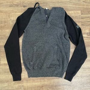 Calvin Klein Two Toned Hooded Sweater